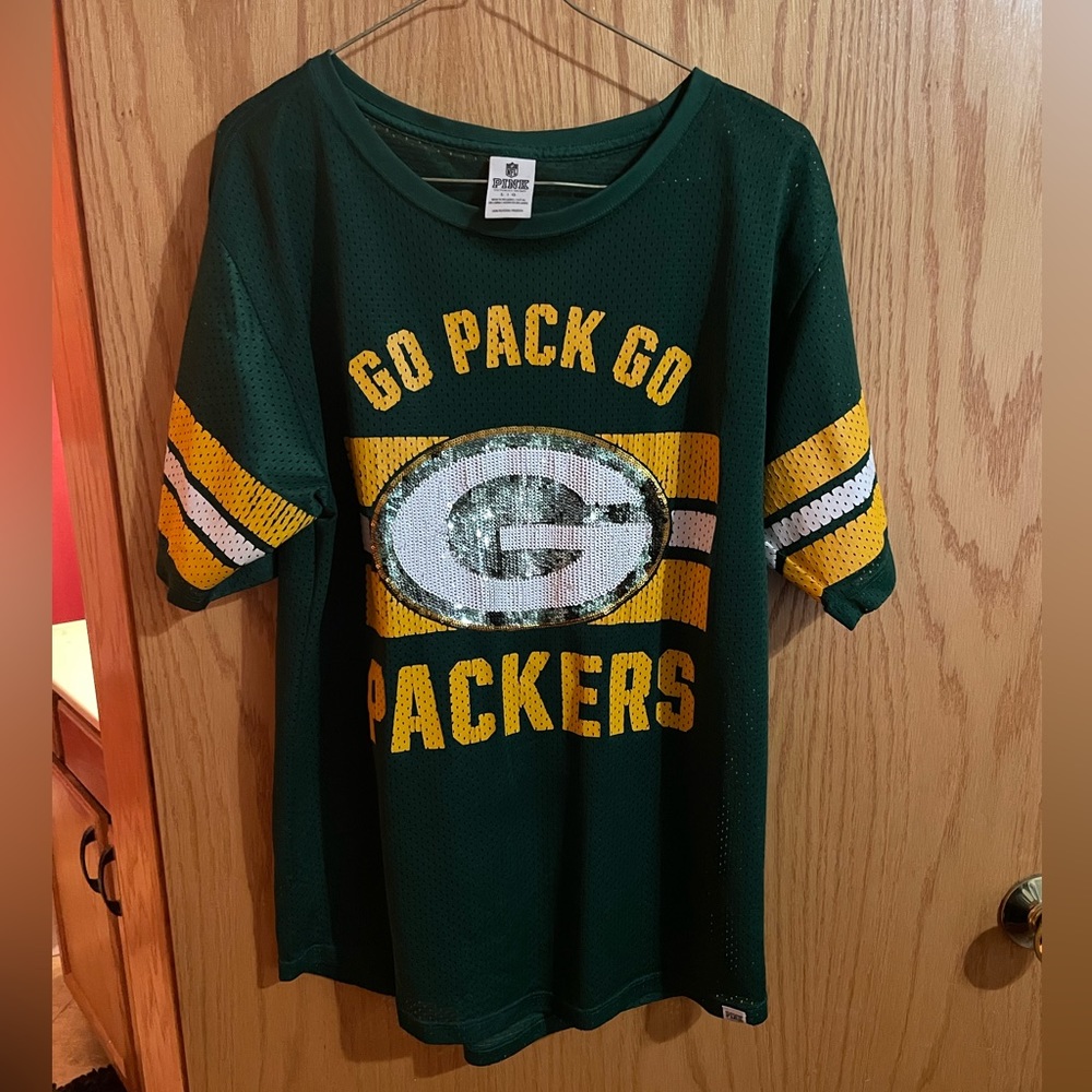 Victoria Secret Green Bay Packer Shirt